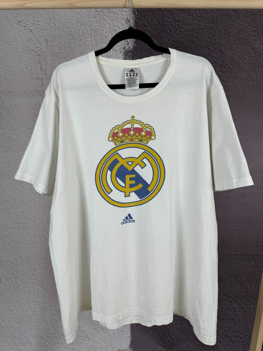 Adidas vintage Real Madrid #7 Cristiano Ronaldo big logo tee