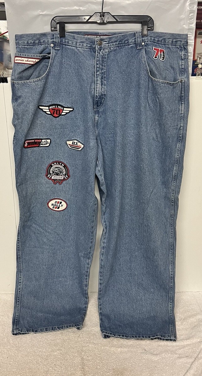 Vintage Men's Size 48 Brooklyn Bklyn Xpress Speedway Rally Serues