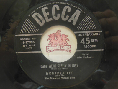 Roberta Lee   Baby We're Really In Love / Try Me One More Time, 45 RPM G+ (24D)