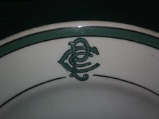 Vintage 1969 Princeton University Charter Club Walker China 7" Salad Plate VGC
