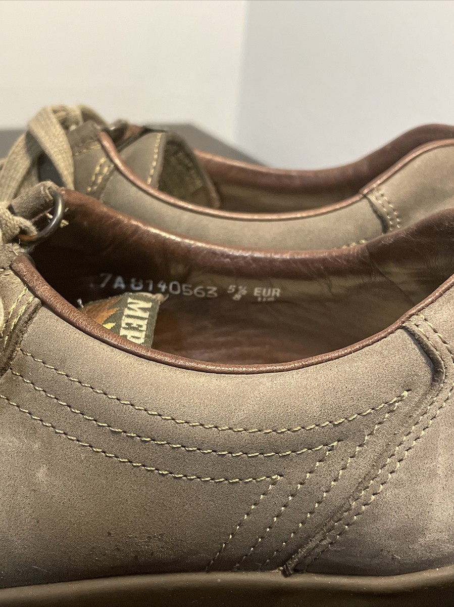 Mephisto Match Birch Leather Walking Shoes Women's Size 8