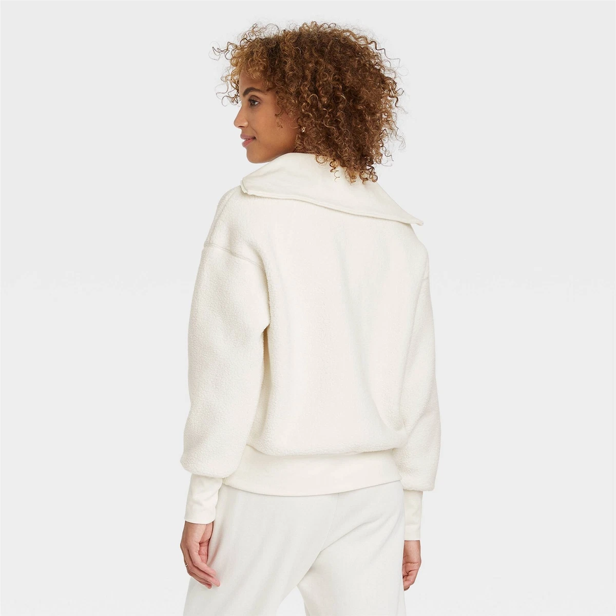 Sherpa sweatshirt shop women