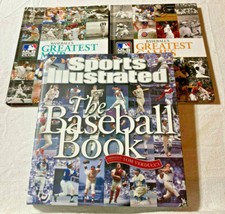 LOT~THE BASEBALL BOOK 2006 TIME INC. & BASEBALLS GREATEST GAMES & GREATEST MVPs 