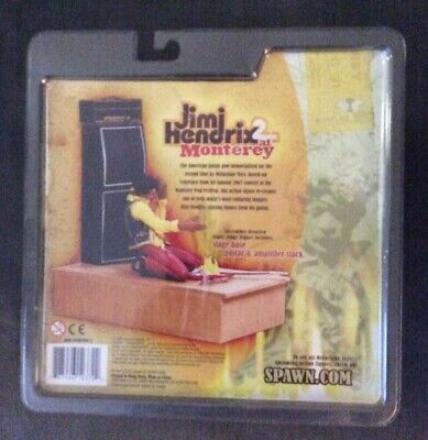 McFARLANE TOYS JIMI HENDRIX 2 AT MONTEREY ACTION FIGURE WITH McFARLANE TOYS JIMI HENDRIX 2 AT MONTEREY ACTION FIGURE WITH