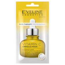 EVELINE VITAMIN C Face Therapy Ampoule-Mask Revitalizing Moisturizing Skin 8ml