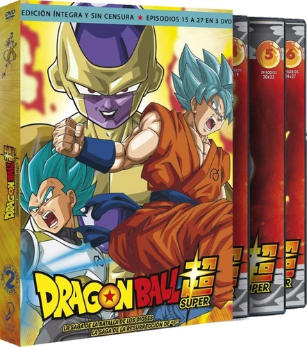 Dragon Ball Super. Box 2. La Saga De La Resurrección De F. Episodios 15 A 27 [DV