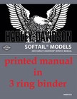 Printed Service Repair Work Shop Manual 2023 Harley Davidson Softail Models