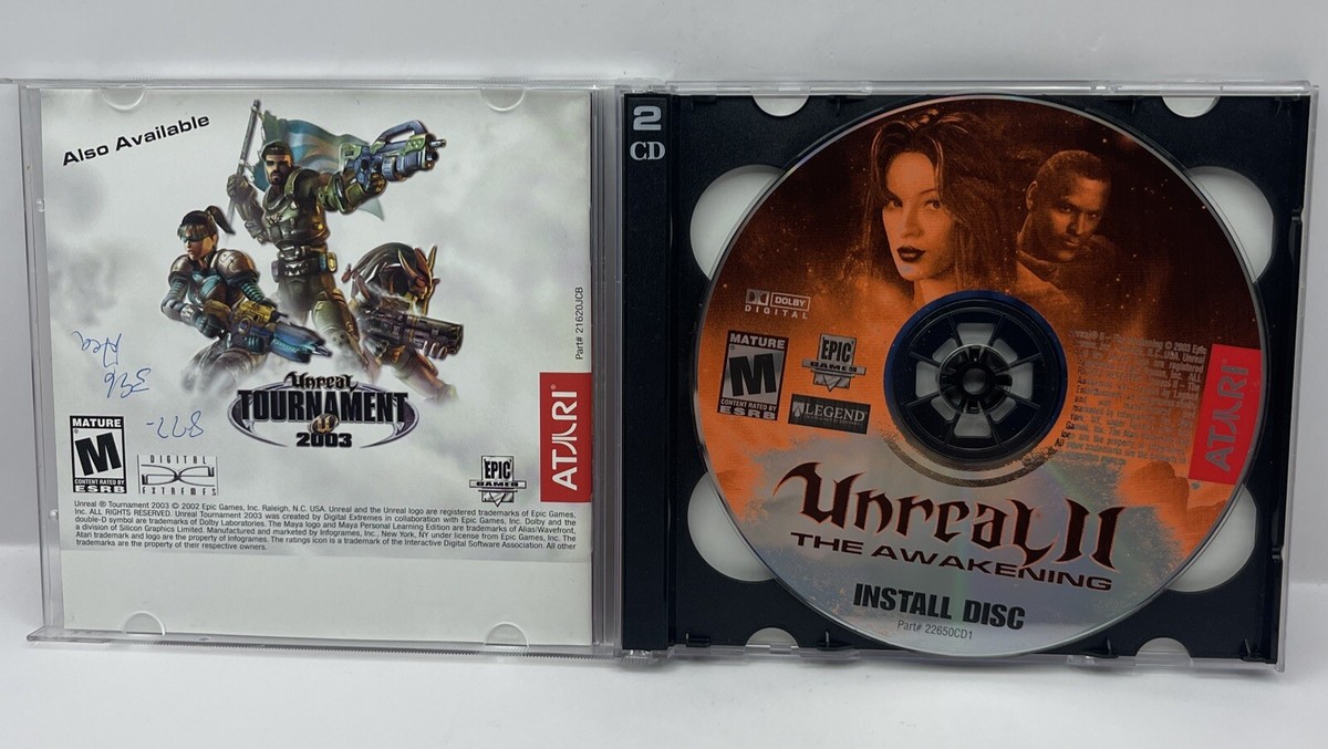 Unreal II The Awakening (PC CD-ROM 2 Discs) Complete | eBay