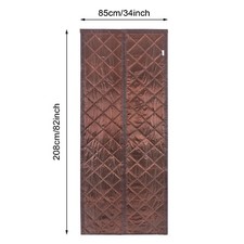 Magnetic Thermal Insulated Door Curtain Insulated Door Curtain Waterproof PVC