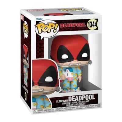 FUNKO POP! -  SLEEPOVER DEADPOOL 1344   Marvel   Deadpool   NEW