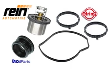 Thermostat Intake Socket Water Pump Gasket Kit 5pcs OE Spec for Porsche Cayenne