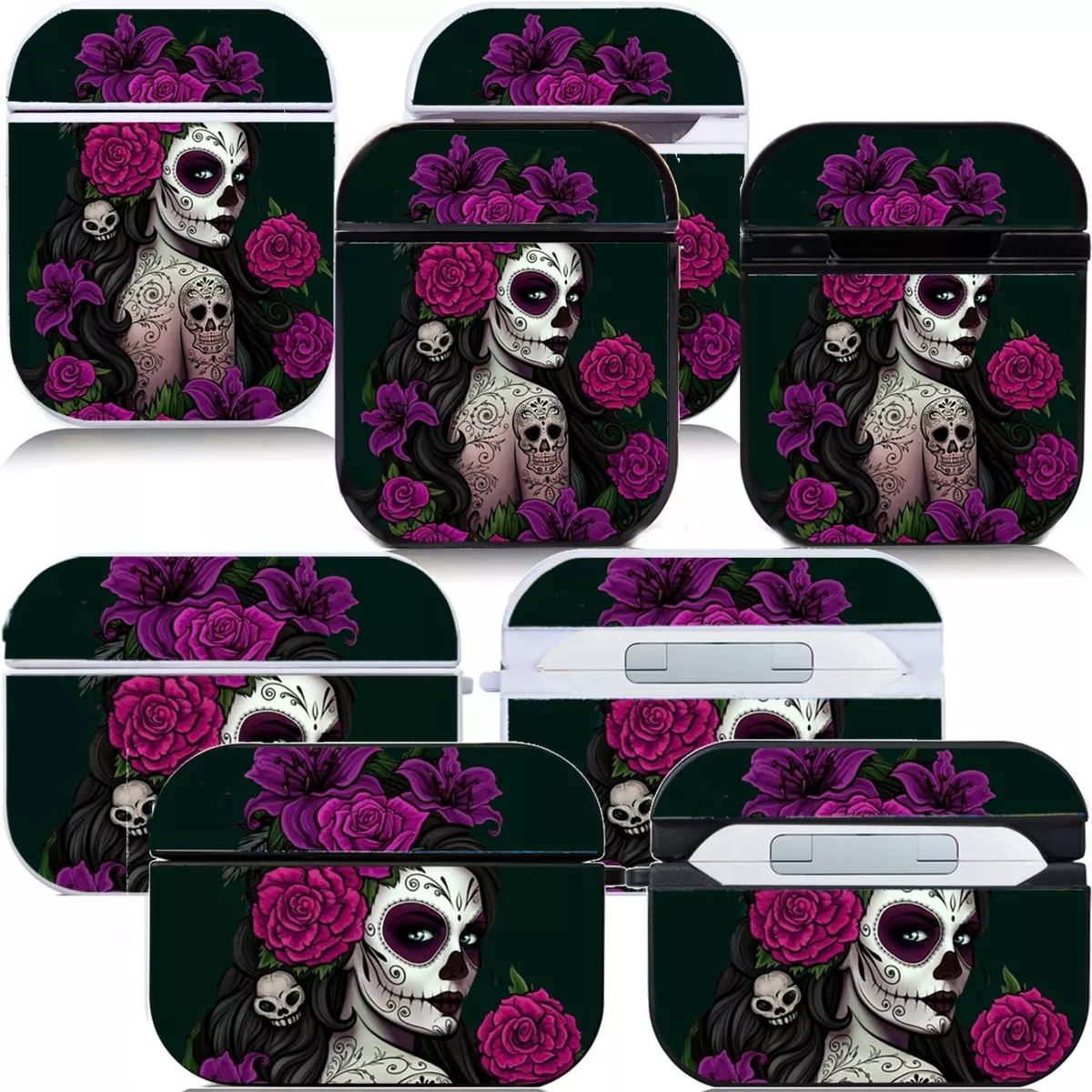 Candy skull airpods sale