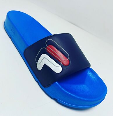 Men’s Fila Drifter Double F Blue Navy Signature Flip Flop NWT Fila Men main image 3
