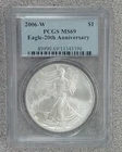 2006-W BU 1 oz. .999 American Silver Eagle PCGS MS69 (396)