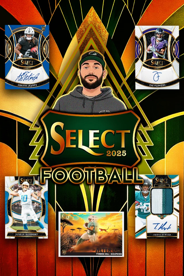 '25 NFL SELECT WITH DINO! RANDOM TEAMS @ $1 - GOOD MORNING! (ZEBRA CHASE)