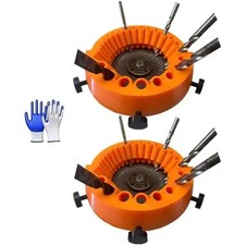 Precision Drill Bit Grinding Tool   Adjustable Sharpener for 2-13mm Pack of 2
