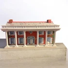 Marx Tin Lithograph Southern Colonial Mansion Playset House