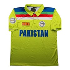 Pakistan 1992 Cricket World Cup Champion Shirt Imran Khan Retro Jersey UK