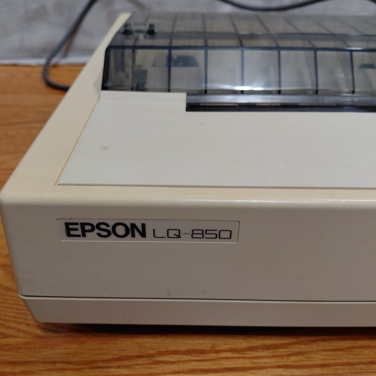 Epson LQ-850 Dot Matrix 24-Pin Impact Printer Tested/Powers On | eBay