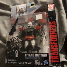 Transformers Titans Return Deluxe Class Daburu & Autobot Twinferno