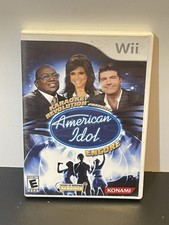 Karaoke Revolution Presents: American Idol Encore Nintendo Wii Manual - Tested