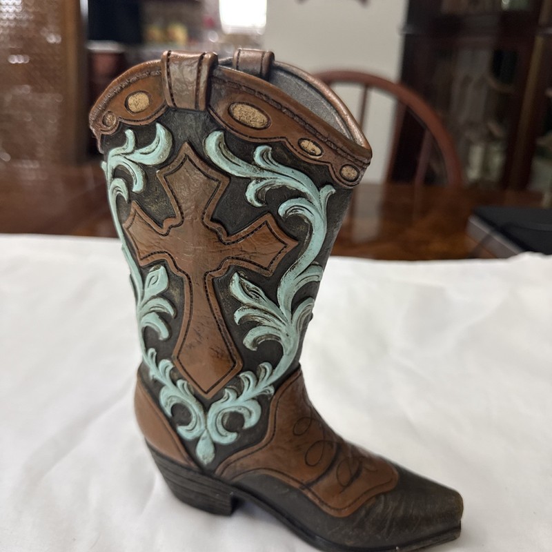 Cowgirl Boot Designed As A Decorative Item for Home Decor
