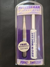 Tweezerman Professional Point Tweezer 1240-P Free Brow Mousse