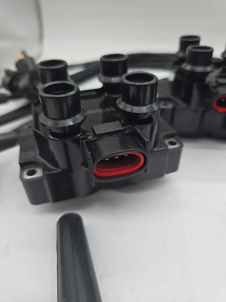 Juego de cables de bujía y bobinas de encendido para Ford Lincoln Mercury 4,6 L V8 Foto 2 de 4