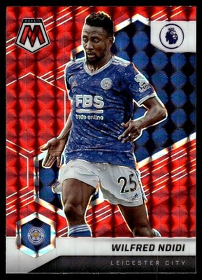 2021 Panini Mosaic Premier League Red Wilfred Ndidi Leicester City #29