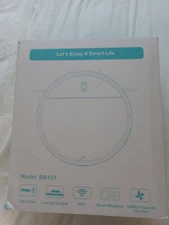 Black Robotic Vacuum Cleaner Model BR151-Lets Enjoy a Smart Life (Never Used)