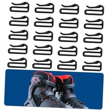 20 Pack Snowshoe Strap Clips, Multipurpose Snowshoes Replacement Clips