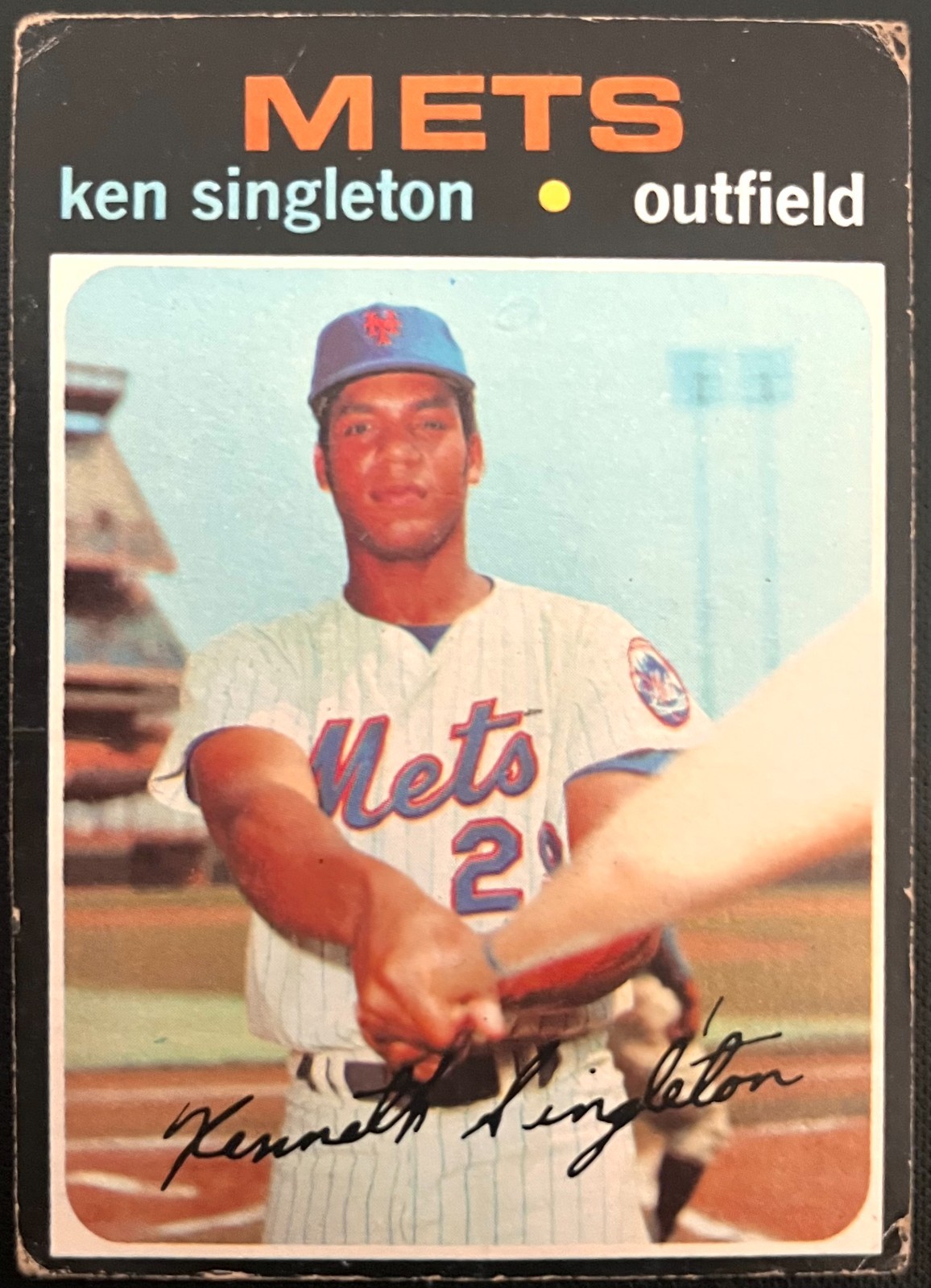 1971 Topps Baseball #16 RC Rookie Ken Singleton VG New York Mets