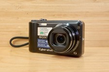 Sony DSC-H55 / 14.1MP Digital Camera / G-Lens / Made in Japan / Tested  Working