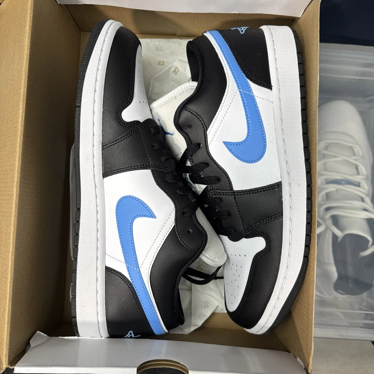 Jordan 1 Retro Low University Blue W for sale | eBay