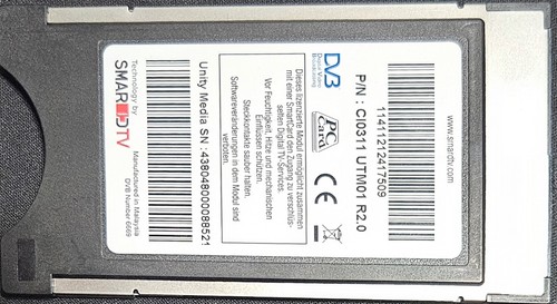 Vodafone Unitymedia CI+ HD Modul CI0311UTM01 R2.0 für Kabel-TV (ohne SmartCard) - Bild 2 von 4
