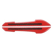 2pcs Protector Reflective Stickers for Rearview Mirror Red