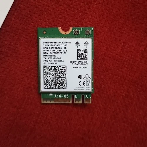 Lenovo Thinkpad L15 20U3000QGE Ersatzteile Tastatur, Akku, Kühler, WiFi Modul - Bild 3 von 4