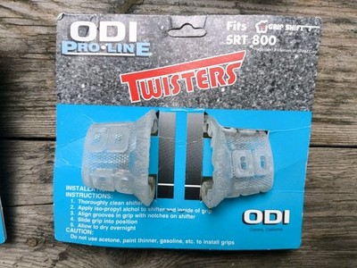 ODI Twisters clear SRAM Grip Shift SRT 800 X-Ray NOS Schaltknöpfe Vintage MTB