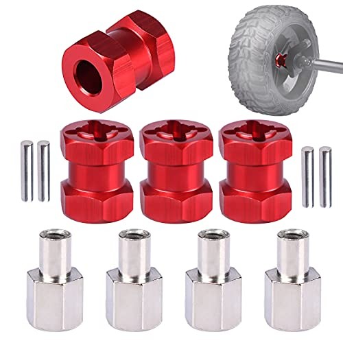 Aimrock 12Mm Hex Hub Extension Rc Wheel Spacer 15Mm Offset For 1/10 Sc - Picture 1 of 3
