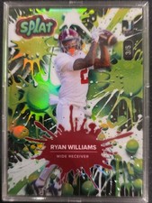 2025 Wild Card SPLAT #SBLIM06-RW RYAN WILLIAMS Green Refractor 3/5 - Alabama