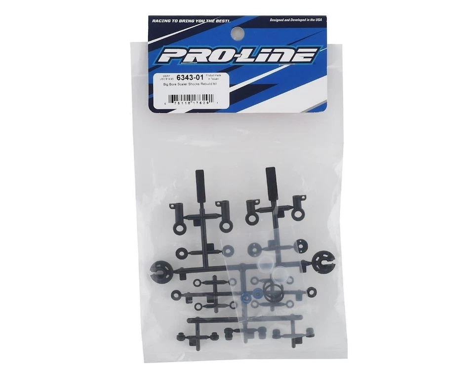 Pro-Line 1/10 Big Bore Front/Rear Scaler Shock Rebuild Kit for PRO634300 - Image 2 of 2