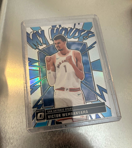 Panini 2024-25 Donruss Optic Victor Wembanyama My House! Holo Prizm #19