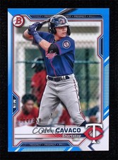 2021 Bowman Prospects Blue Border 114/150 Keoni Cavaco #BP-73 0d5r