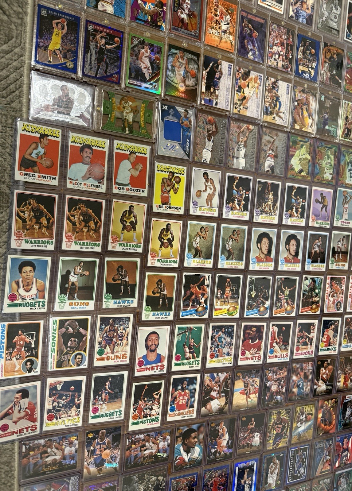 NBA COLLECTION 300+ Cards, 10 PSA 9/10, MJ Set, 70s Vintage, Rare 90s Inserts view 22