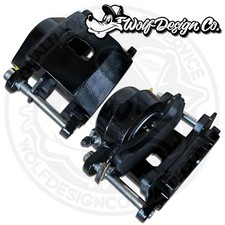 1980-1985 Gm Metric Calipers 10 12 Bolt Rear Disc Brake Pair No E-brake Black 1980-1985 Gm Metric Calipers 10 12 Bolt Rear Disc Brake Pair No E-brake Black