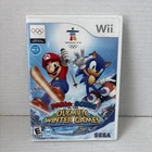Mario & Sonic at the Winter Olympic Games - Nintendo Wii (case damage)