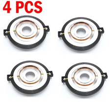 Diafragma de titanio de repuesto 4 piezas para tweeter bala AudioPipe ATR-4053 8 ohmios