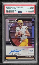 2020 Panini Prizm Draft Picks Rookies Silver Jacob Knipp PSA 10 GEM MT Auto 0e2x