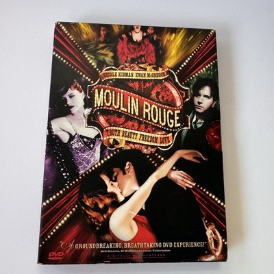 Moulin Rouge DVD Set. Nicole Kidman,Ewan McGregor, Natalie Mendoza