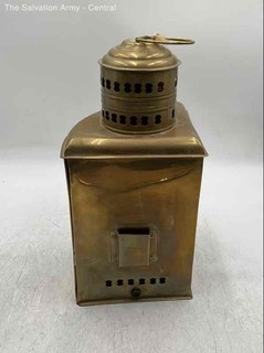 Brass Black Glass Starboard Home Decor Maritime Lamps & Lighting Lantern